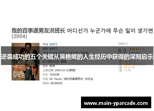 逆袭成功的五个关键从吴艳妮的人生经历中获得的深刻启示